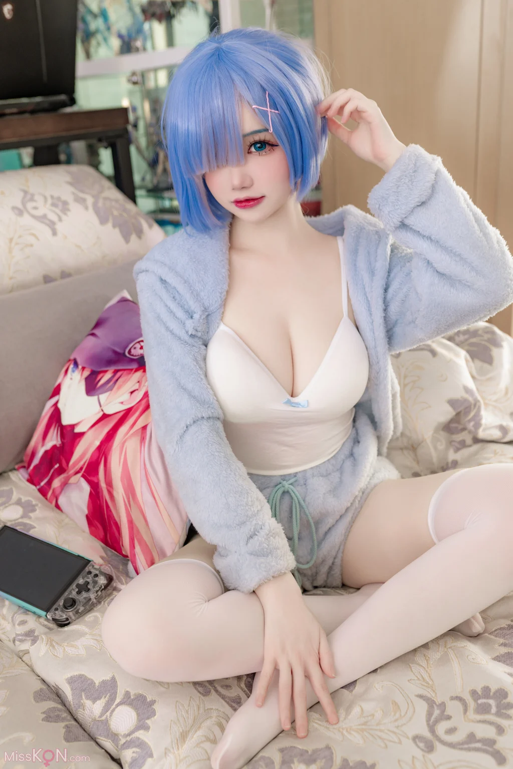 Coser@雪晴Astra: 蕾姆猫猫 (13 photos)