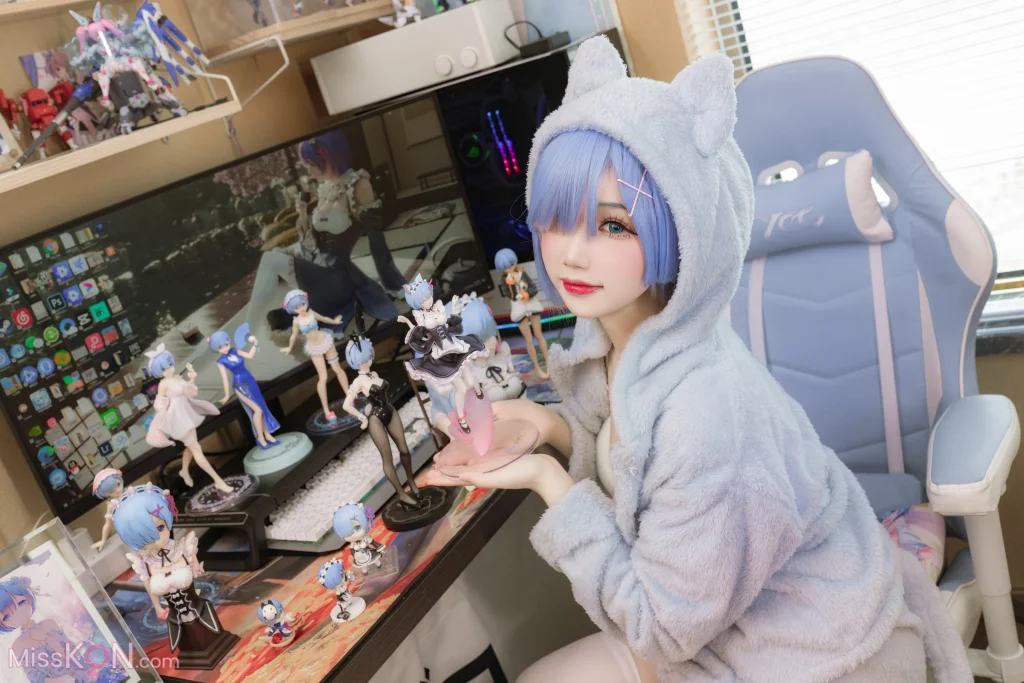 Coser@雪晴Astra: 蕾姆猫猫 (13 photos)