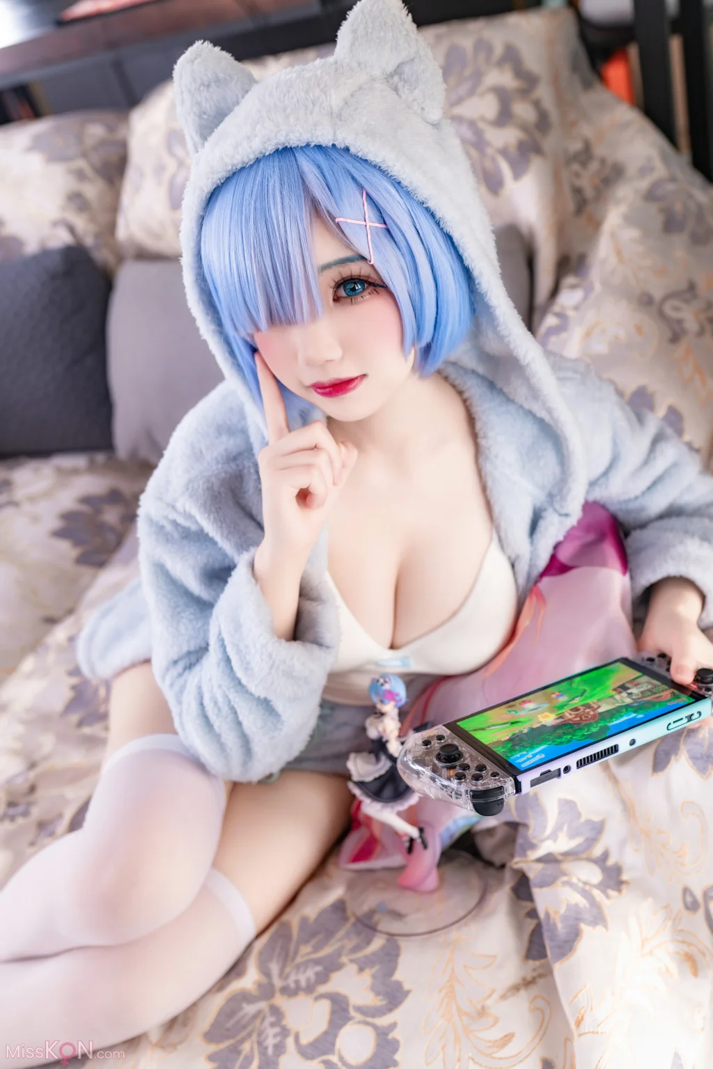 Coser@雪晴Astra: 蕾姆猫猫 (13 photos)