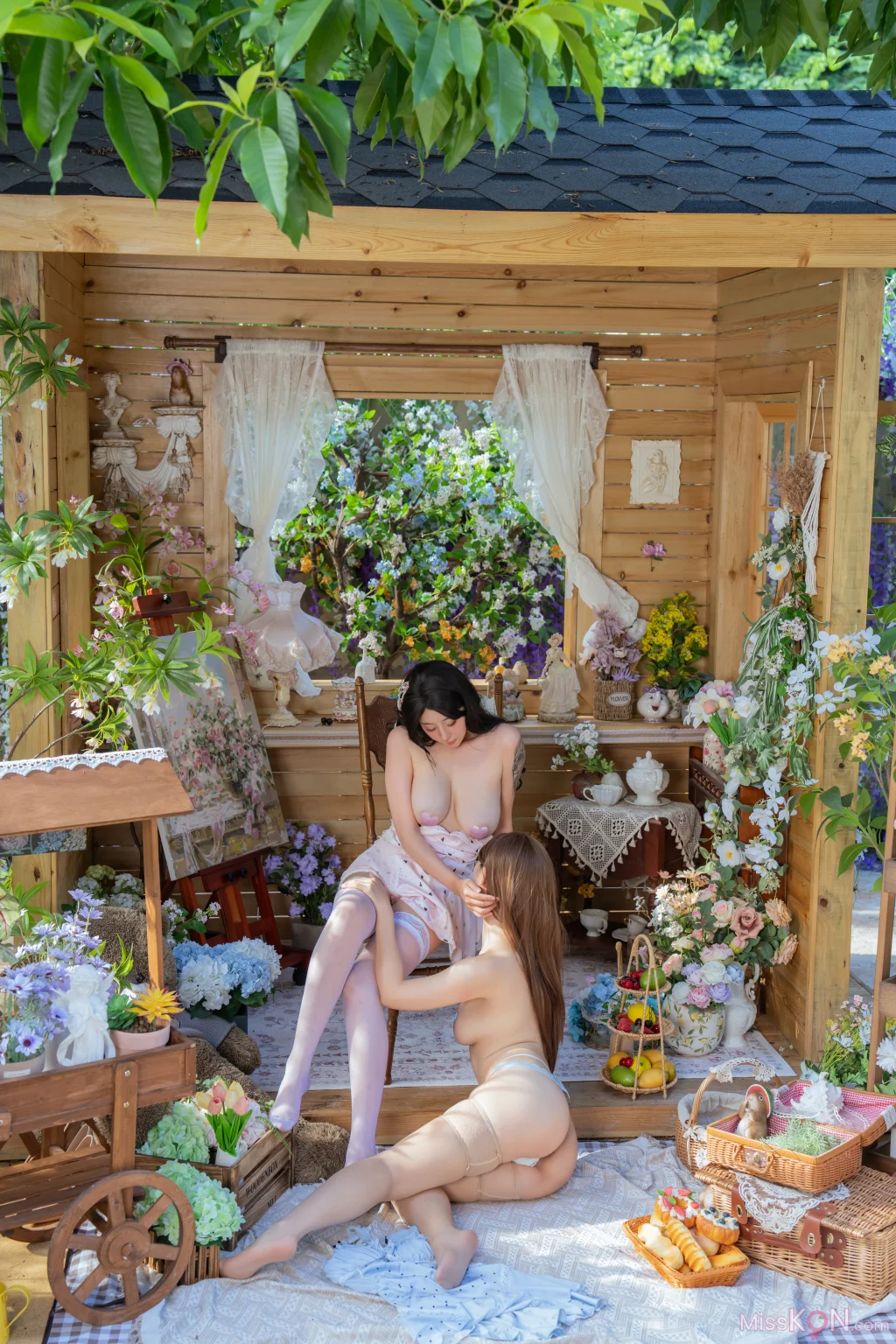 Coser@云溪溪 (Yunx1x1) & 奶桃桃 & 奈汐酱nice: 花眠 (90 photos + 1 video) – Page 2