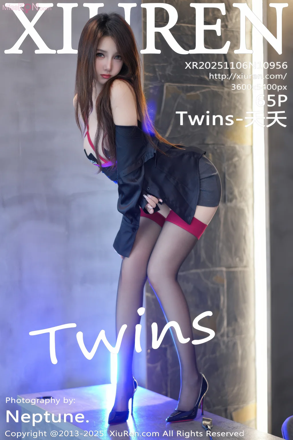 XIUREN No.10956: 桃桃·夭夭twins (66 photos) – Page 3
