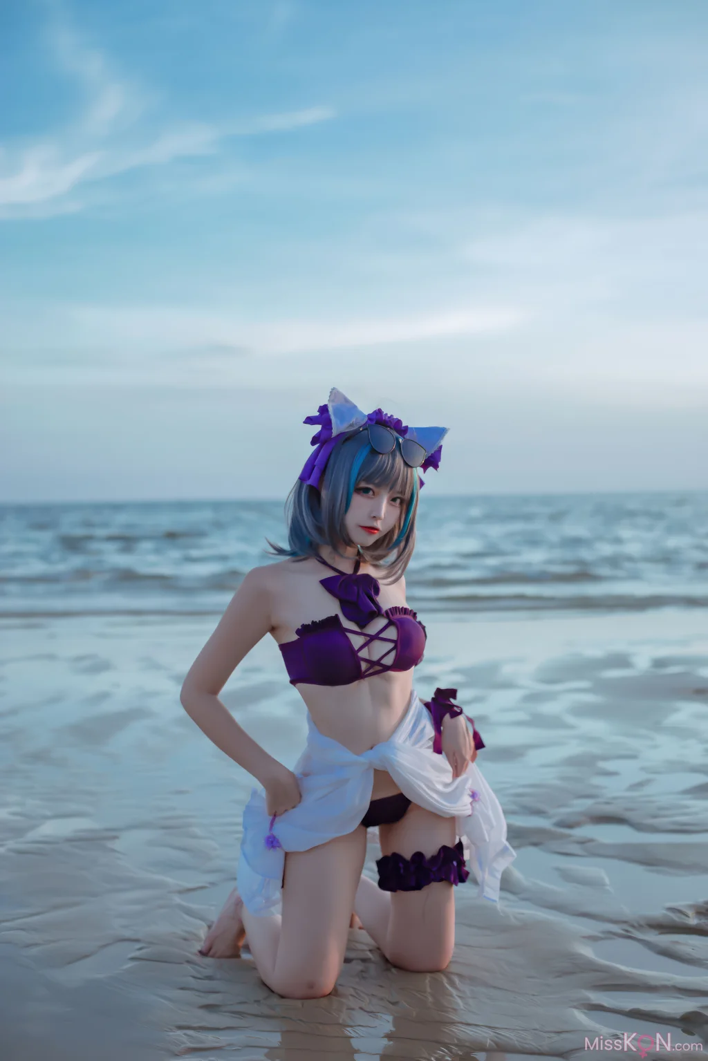 Coser@二佐Nisa: 碧蓝航线-柴郡泳装 (30 photos) – Page 2