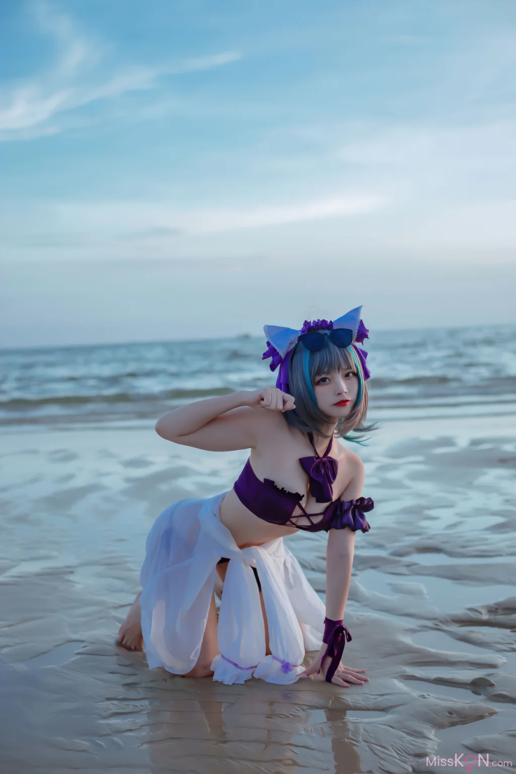 Coser@二佐Nisa: 碧蓝航线-柴郡泳装 (30 photos) – Page 2