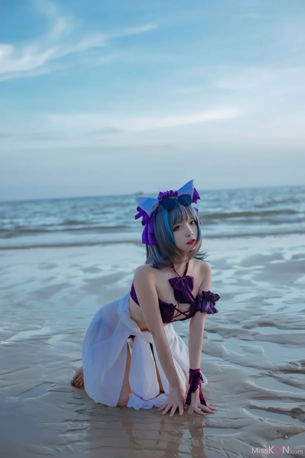 Coser@二佐Nisa: 碧蓝航线-柴郡泳装 (30 photos) – Page 2