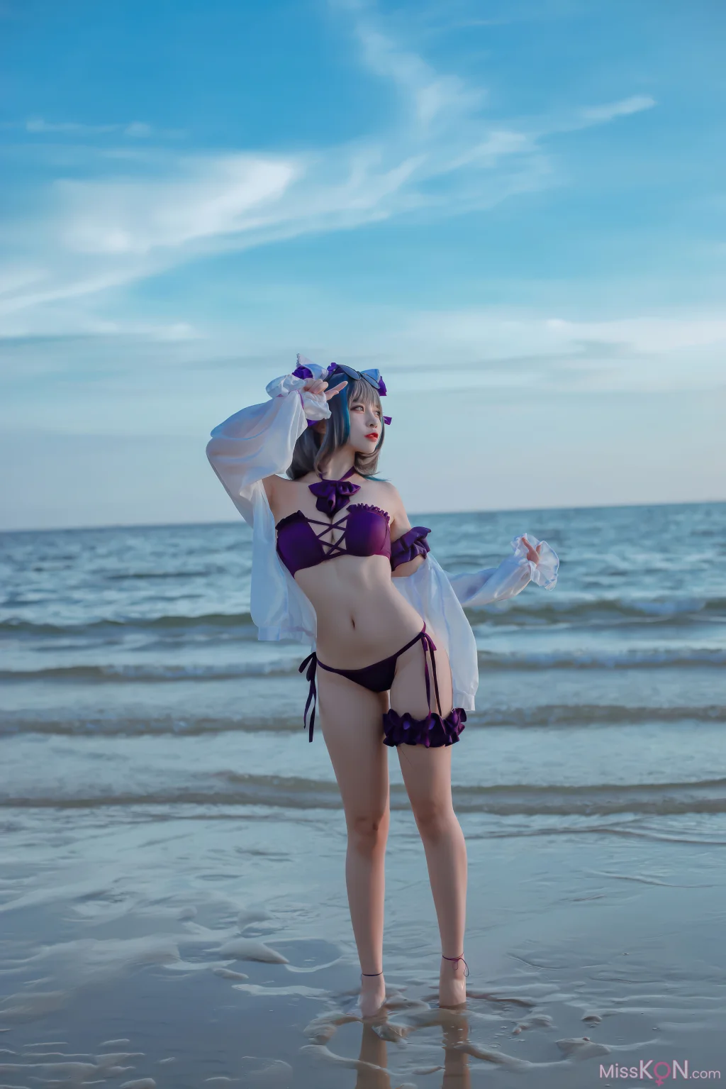 Coser@二佐Nisa: 碧蓝航线-柴郡泳装 (30 photos) – Page 2