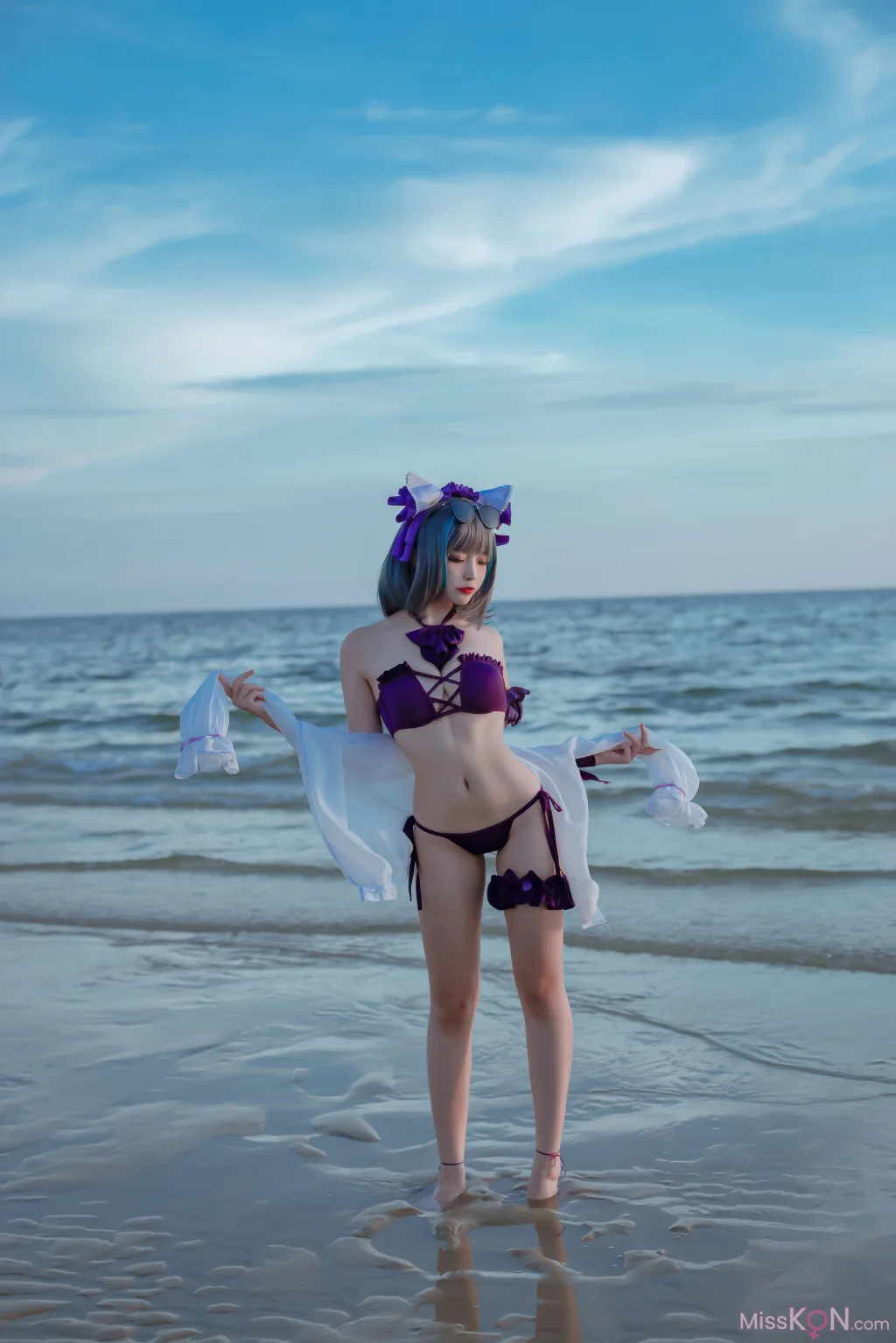 Coser@二佐Nisa: 碧蓝航线-柴郡泳装 (30 photos) – Page 2