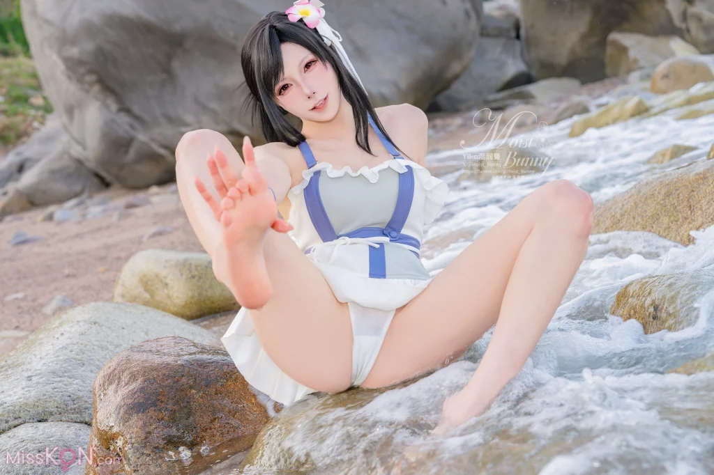 Coser@黏黏团子兔: 2025泳装限定作 海边假日 蒂法 (80 photos) – Page 2
