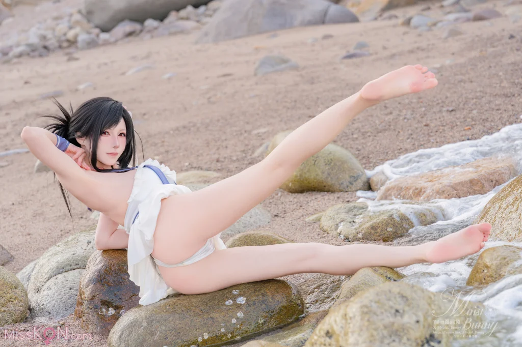 Coser@黏黏团子兔: 2025泳装限定作 海边假日 蒂法 (80 photos) – Page 2