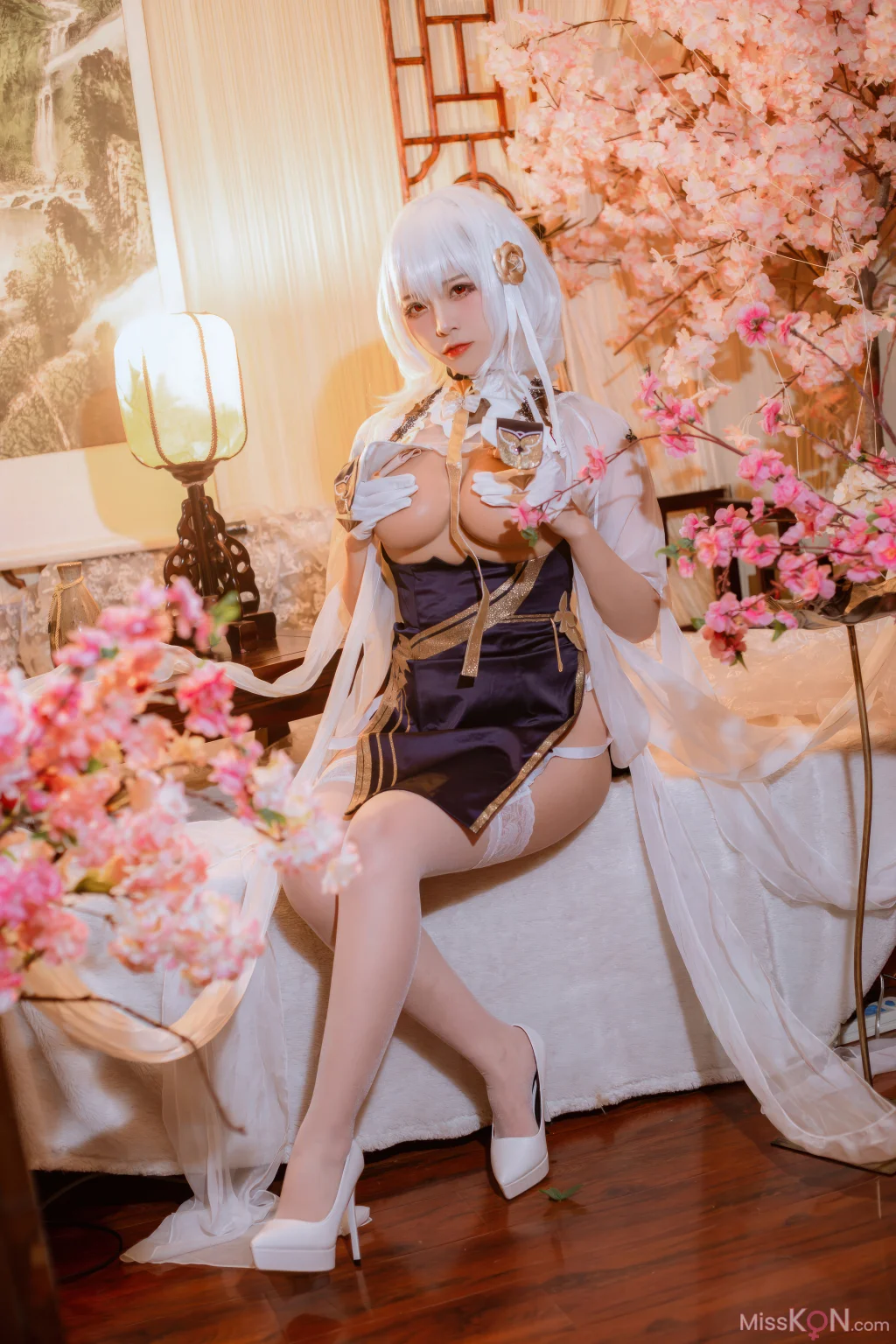 Coser@二佐Nisa: 碧蓝航线-天狼星旗袍 (25 photos)