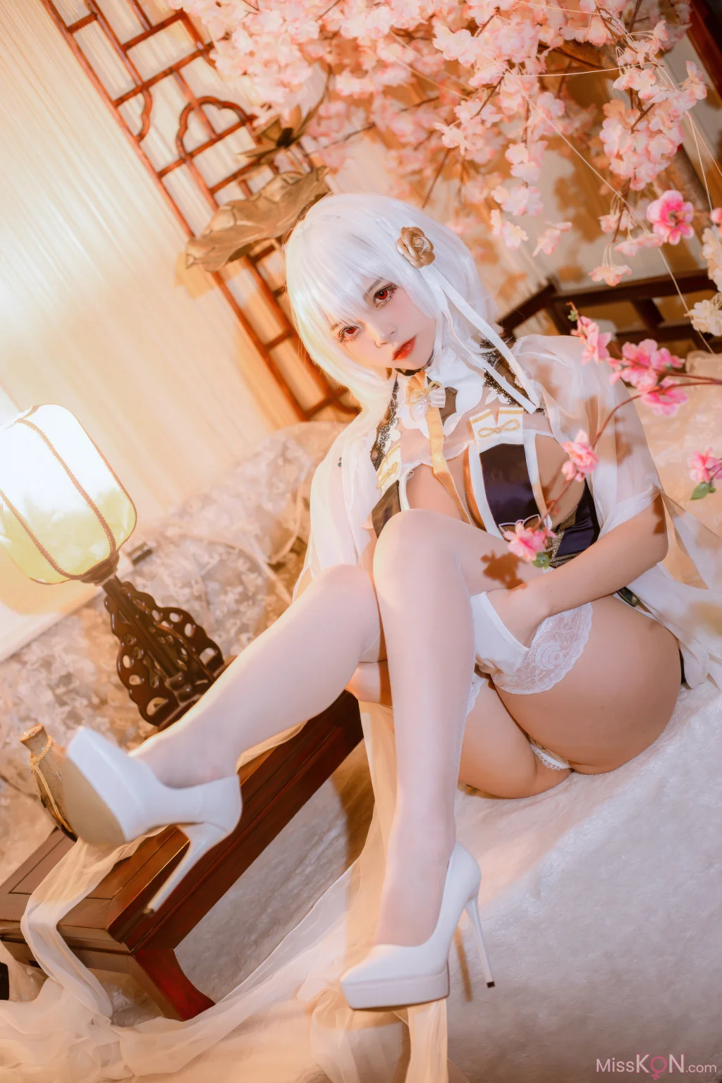 Coser@二佐Nisa: 碧蓝航线-天狼星旗袍 (25 photos)
