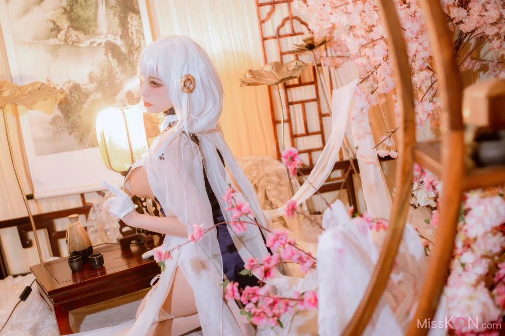 Coser@二佐Nisa: 碧蓝航线-天狼星旗袍 (25 photos)