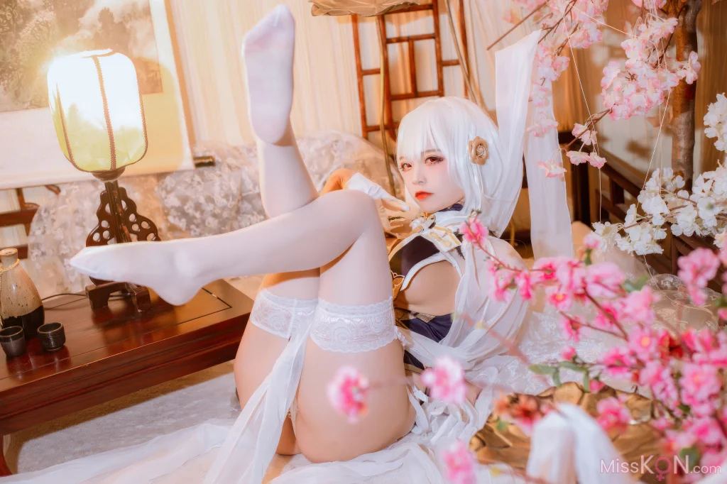 Coser@二佐Nisa: 碧蓝航线-天狼星旗袍 (25 photos)