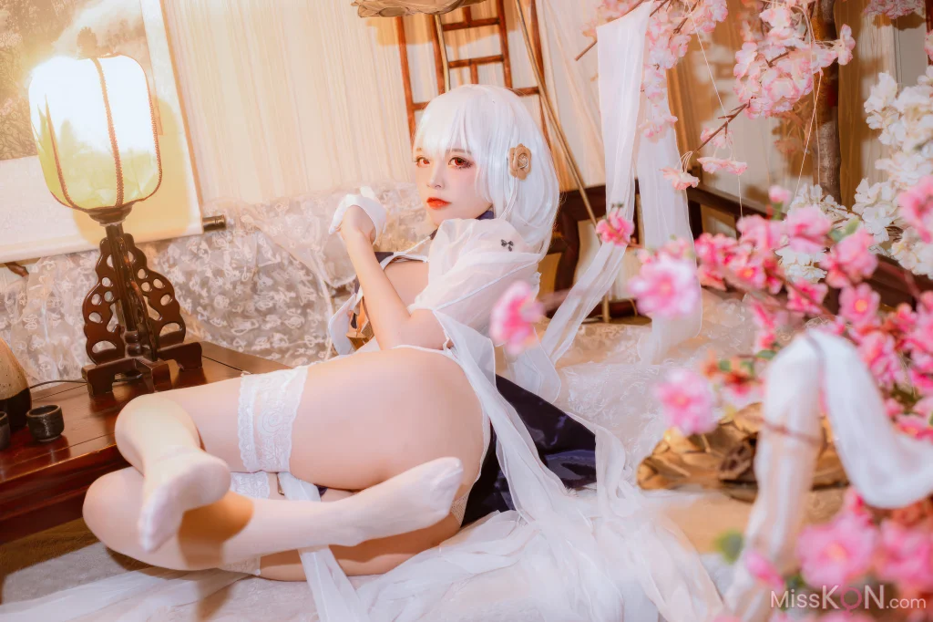 Coser@二佐Nisa: 碧蓝航线-天狼星旗袍 (25 photos)