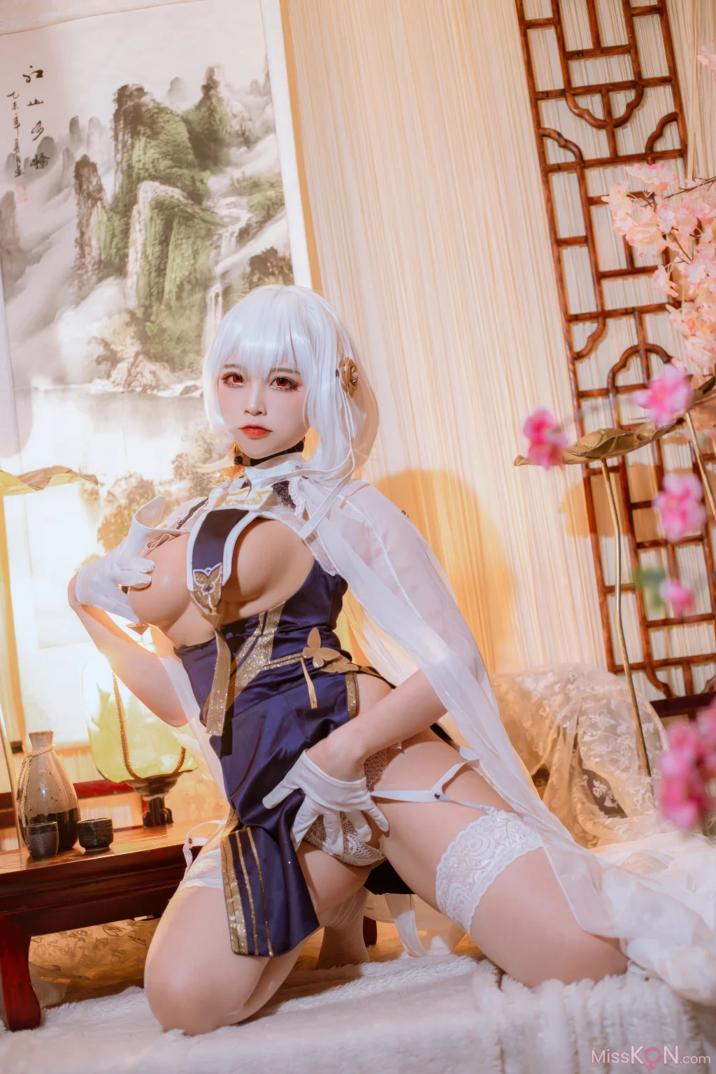 Coser@二佐Nisa: 碧蓝航线-天狼星旗袍 (25 photos) – Page 2