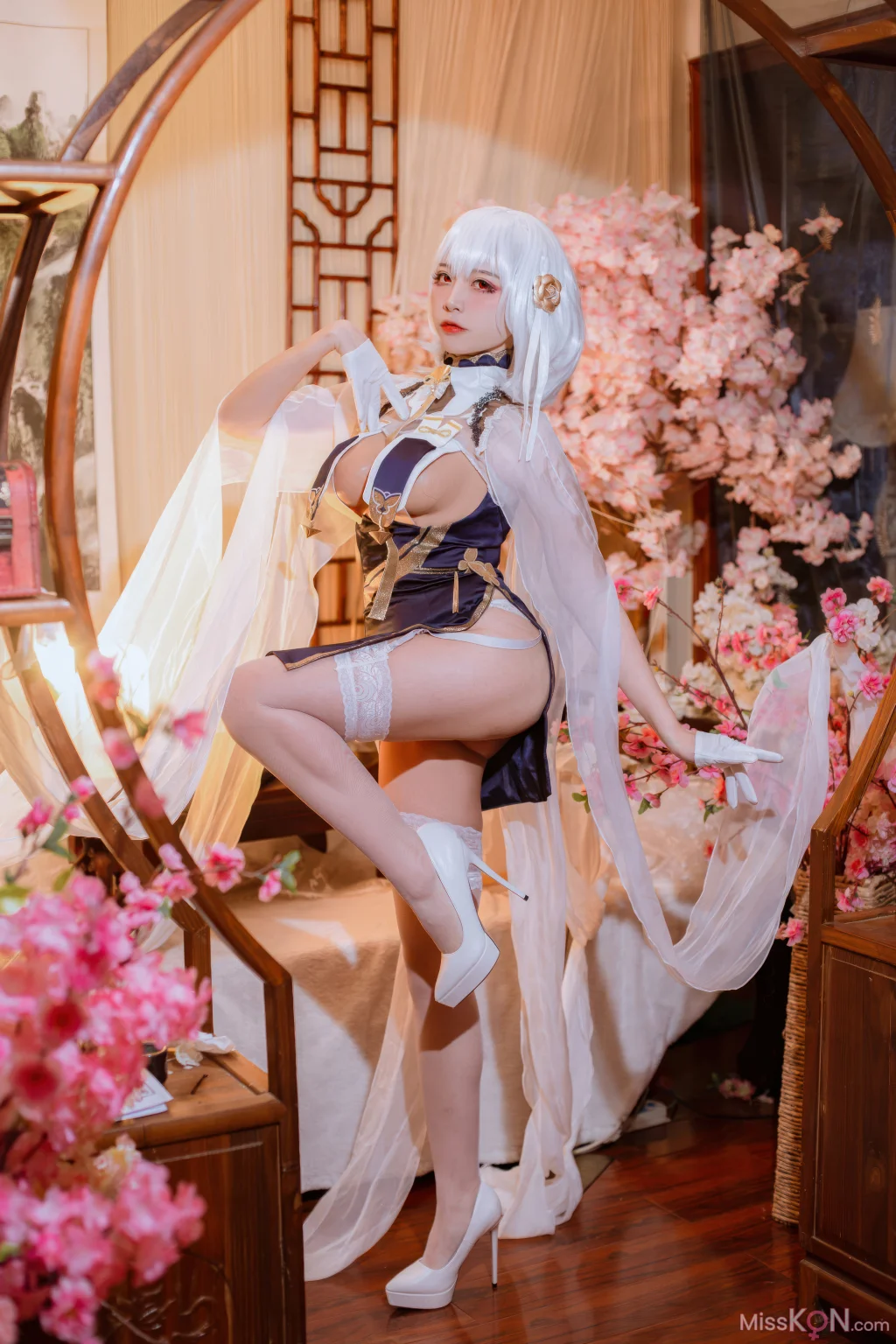 Coser@二佐Nisa: 碧蓝航线-天狼星旗袍 (25 photos) – Page 2