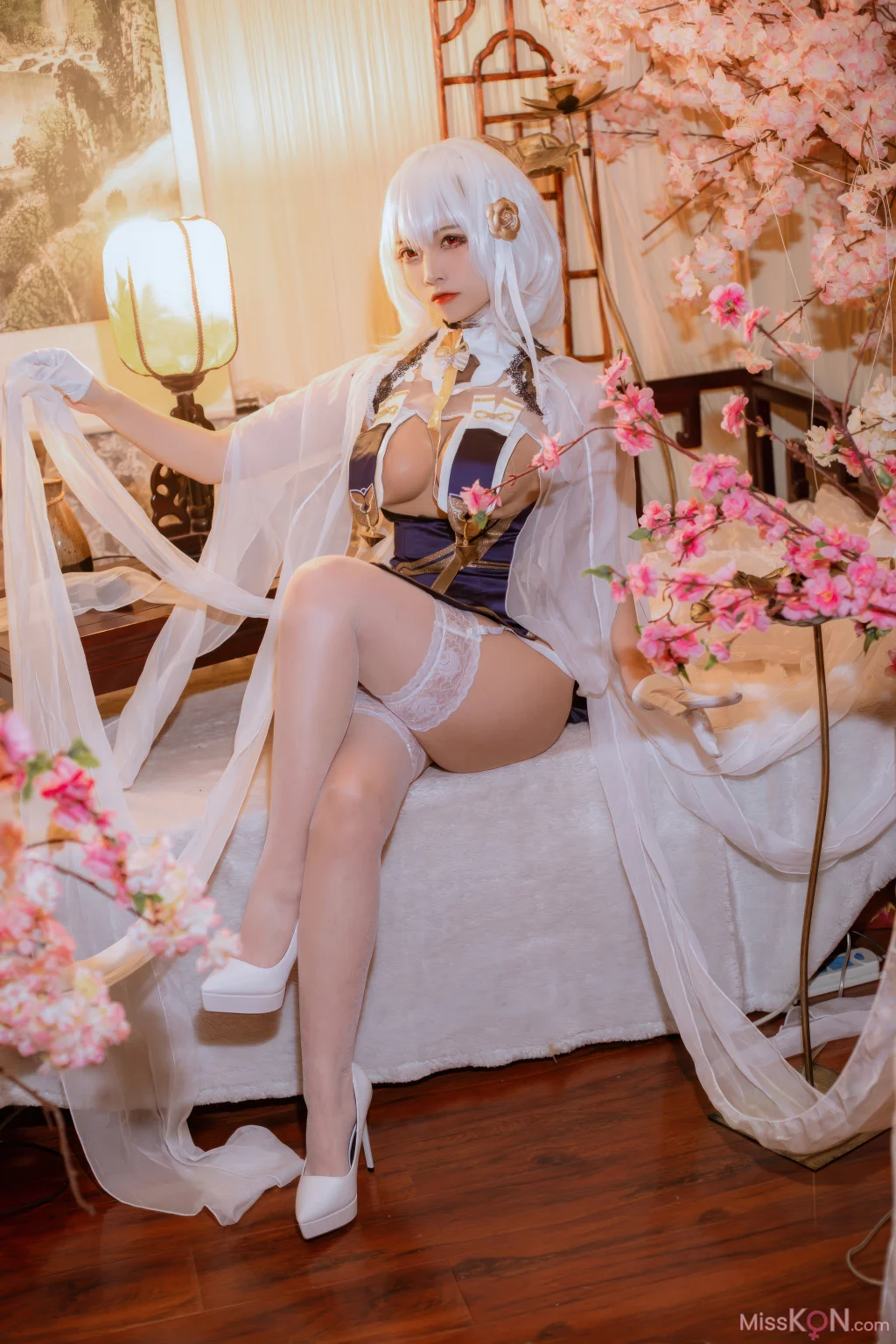 Coser@二佐Nisa: 碧蓝航线-天狼星旗袍 (25 photos) – Page 2