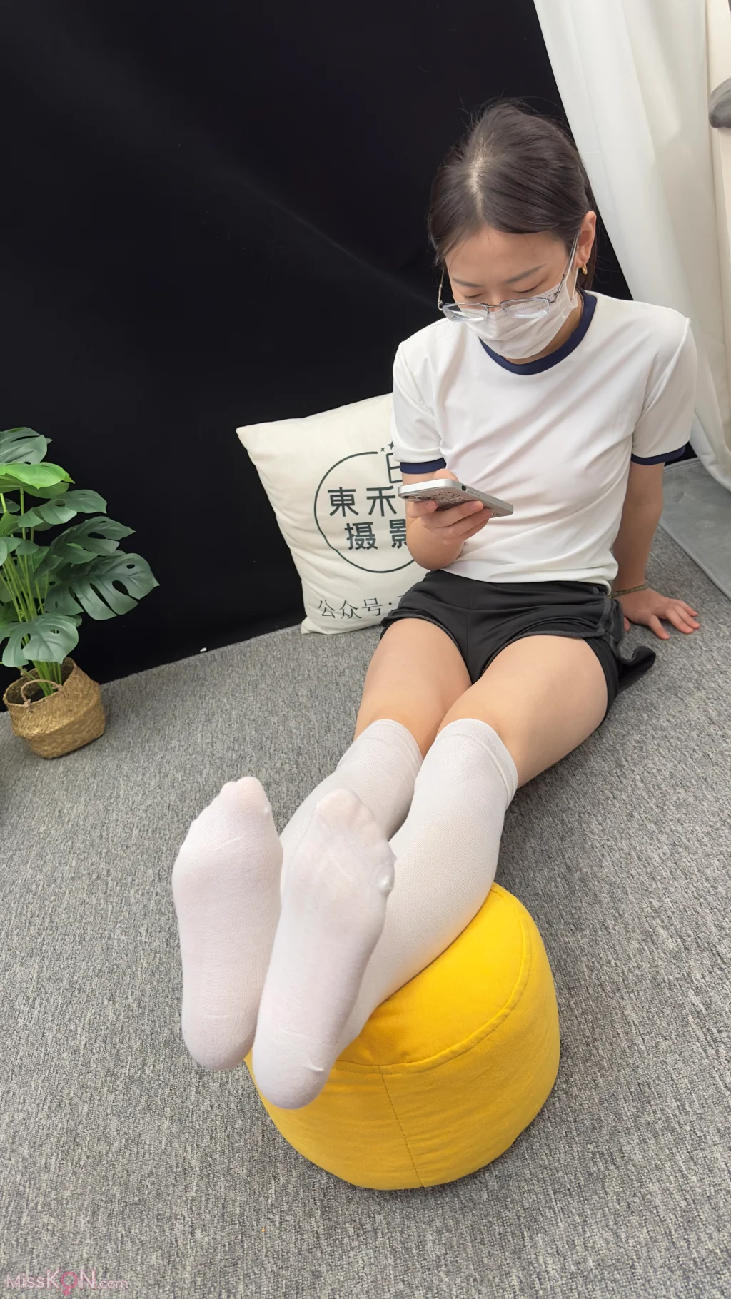 [三禾摄影] No.009: 体操服 过膝棉袜 (140 photos + 1 video) – Page 2