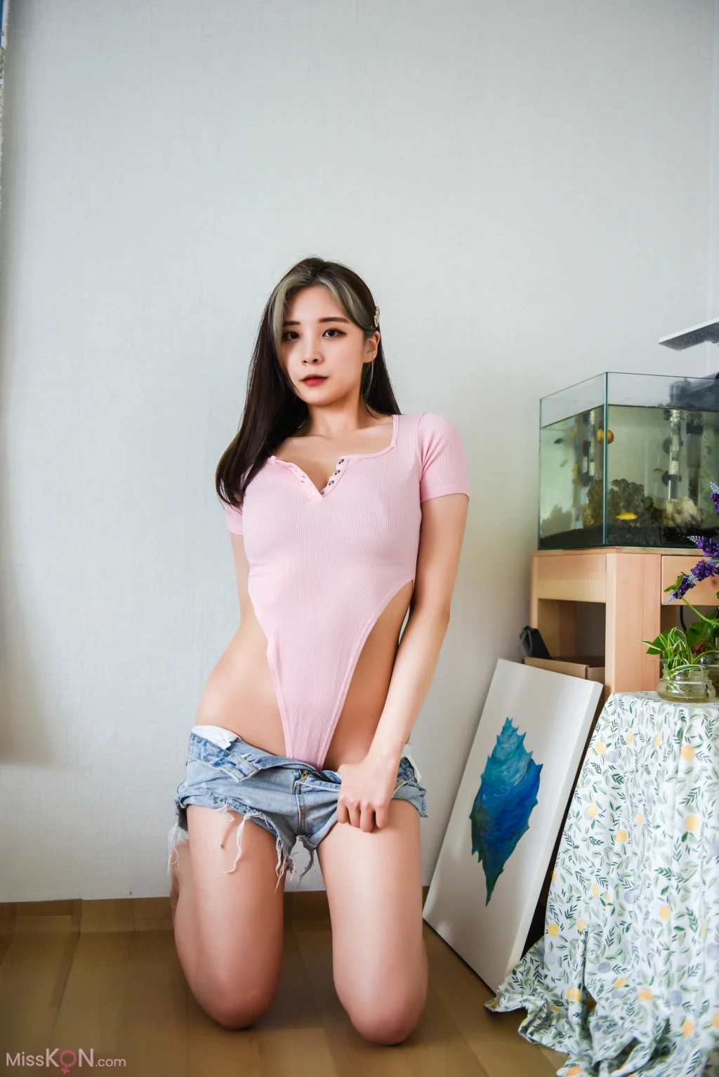 GGotBBang (꽃빵): June 6월 2차 Vol.6 Bed Scene (38 photos) – Page 3