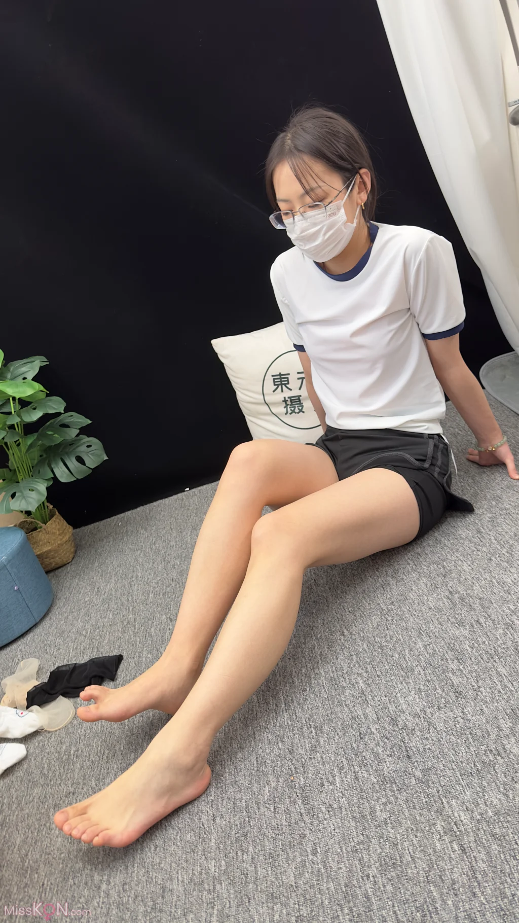 [三禾摄影] No.010: 日式体操服 裸足 (136 photos + 1 video)