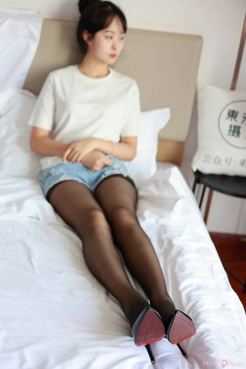 [三禾摄影] No.012: 牛仔热裤 高跟 长丝 (208 photos) – Page 2