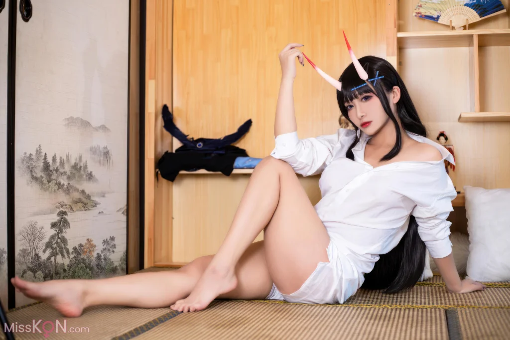 Coser@洛璃LoLiSAMA: 碧蓝航线-能代衬衣 (73 photos)