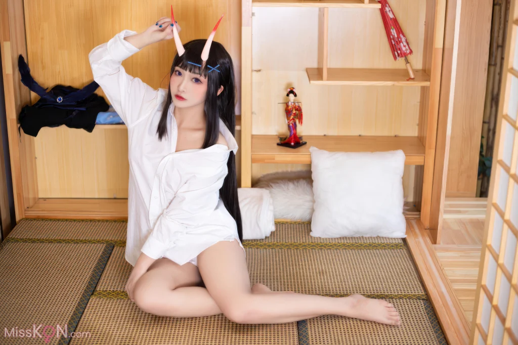Coser@洛璃LoLiSAMA: 碧蓝航线-能代衬衣 (73 photos) – Page 2