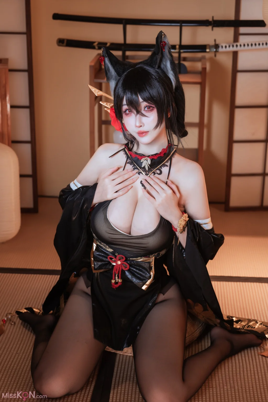 Coser@rioko凉凉子: 碧蓝航线 近江+浅间 (60 photos) – Page 2