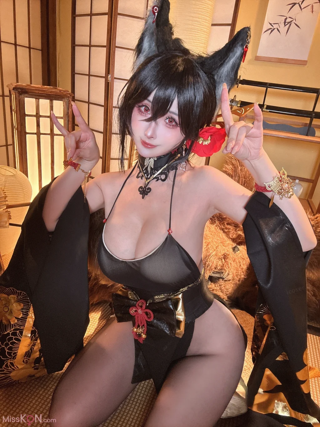 Coser@rioko凉凉子: 碧蓝航线 近江+浅间 (60 photos) – Page 2