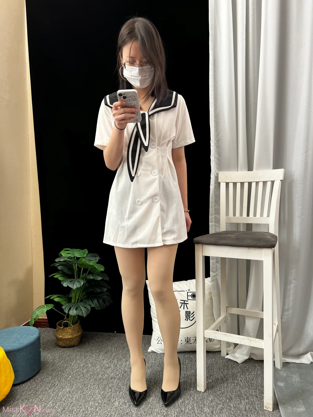[三禾摄影] No.013: 海军白裙 高跟 (264 photos + 1 video)