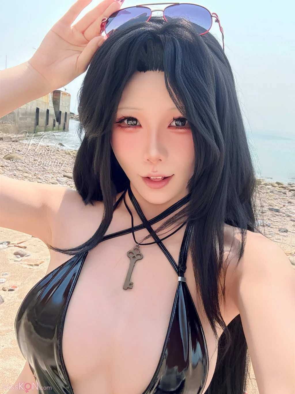 Coser@黏黏团子兔: 2025泳装限定作 梅登艳阳之下 (75 photos)