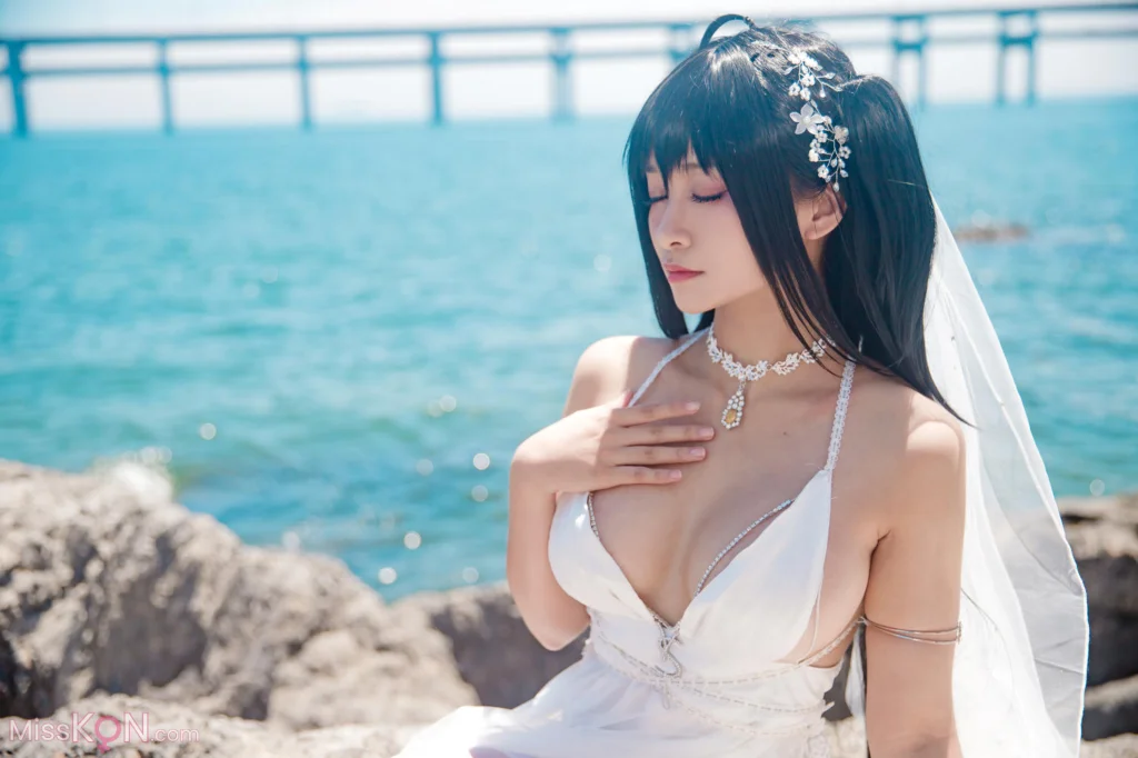 Coser@洛璃LoLiSAMA: 大凤花嫁 (44 photos)