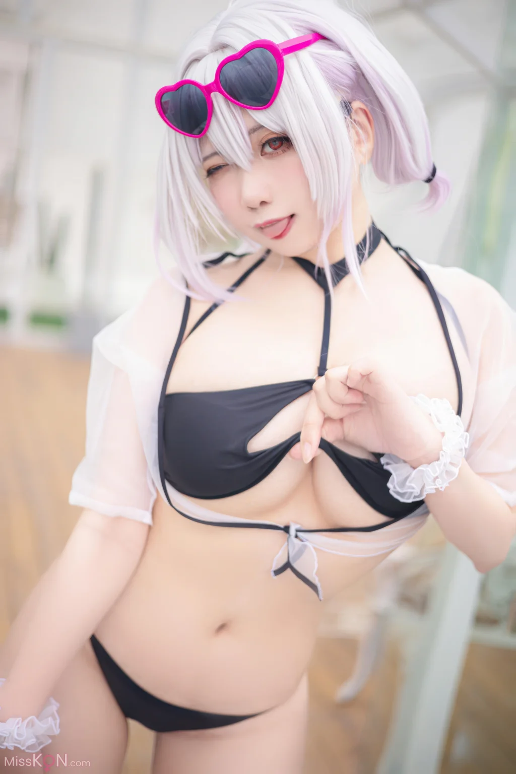 Coser@贞子蜜桃: 天狼星泳装 (30 photos)