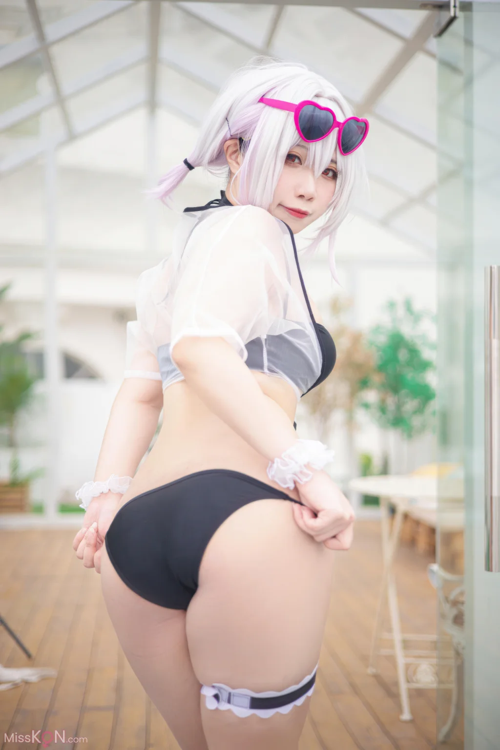Coser@贞子蜜桃: 天狼星泳装 (30 photos)