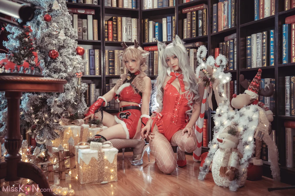 Coser@刺青Poi & 冬马路纱: 驯鹿与狼 (40 photos)