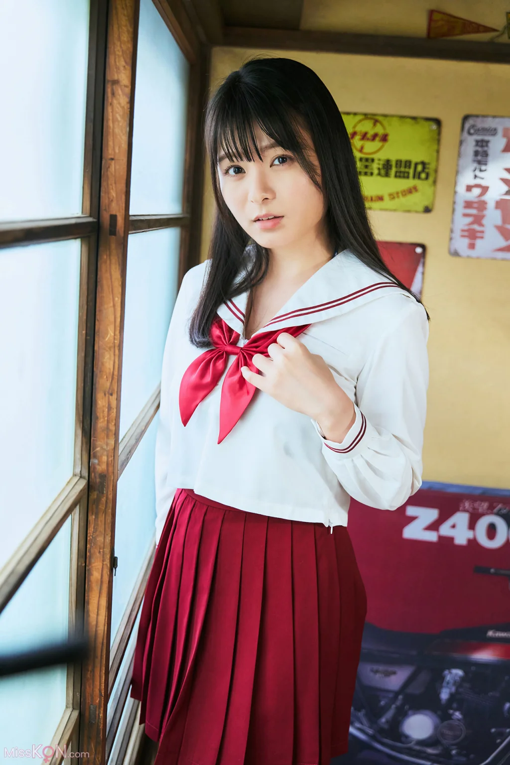 [JP] Mizuki Hoshina (星名美津紀): アサ芸Secret！デジタル写真集 Vol.4 放課後に会おうよ 姉セーラースペシャル (64 photos) – Page 2
