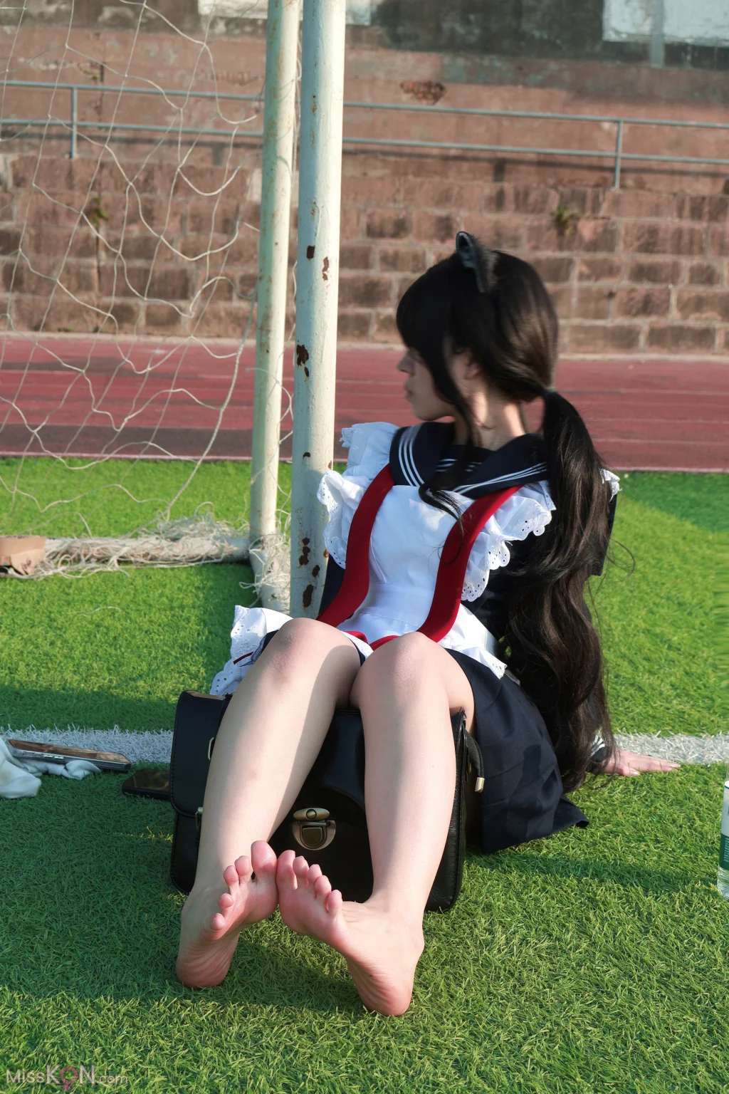 小羊蛋卷: jk少女+爱丽丝 (25 photos + 1 video)