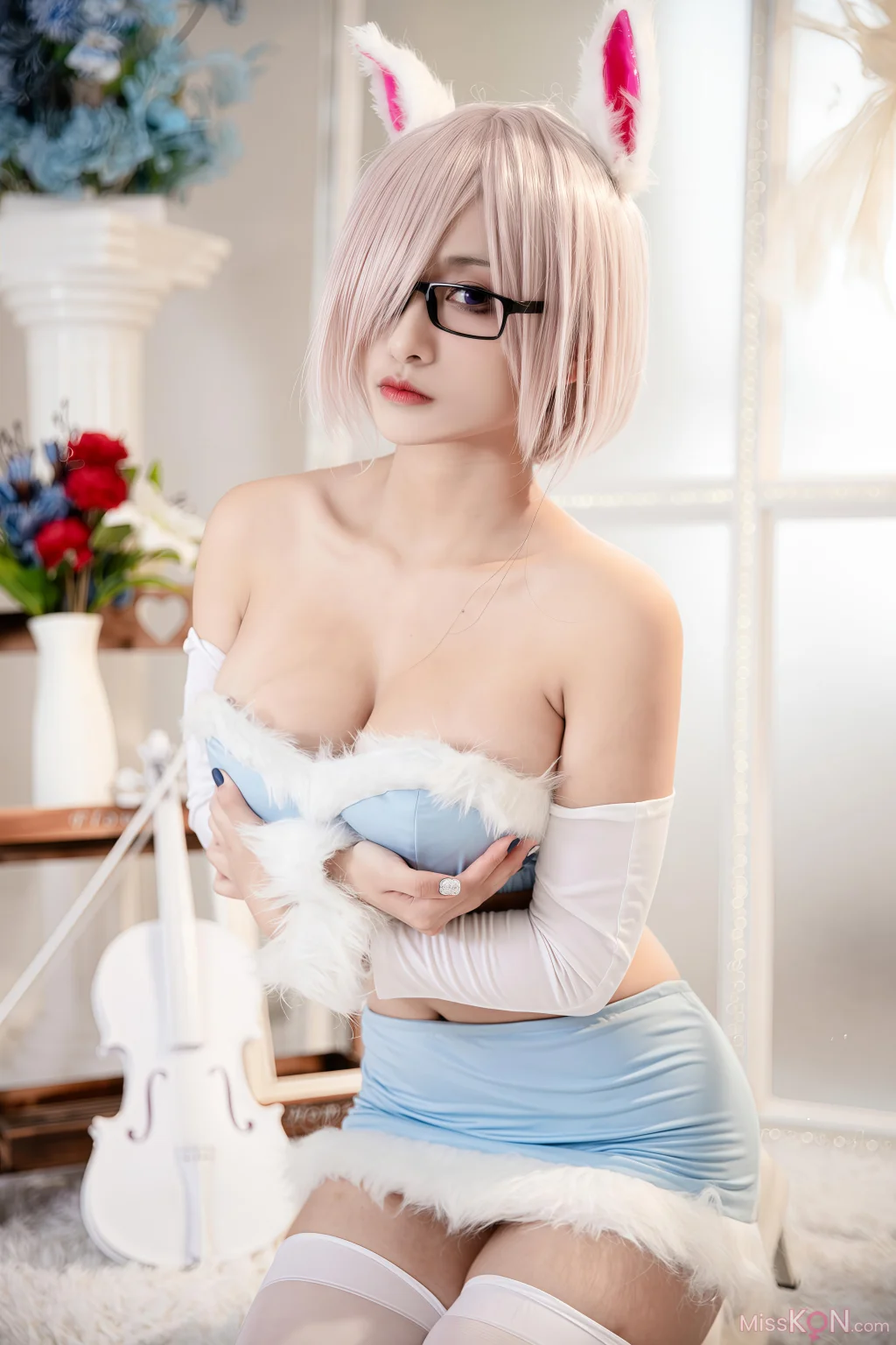 Coser@洛璃LoLiSAMA: 玛修 芙芙同人ver (66 photos)
