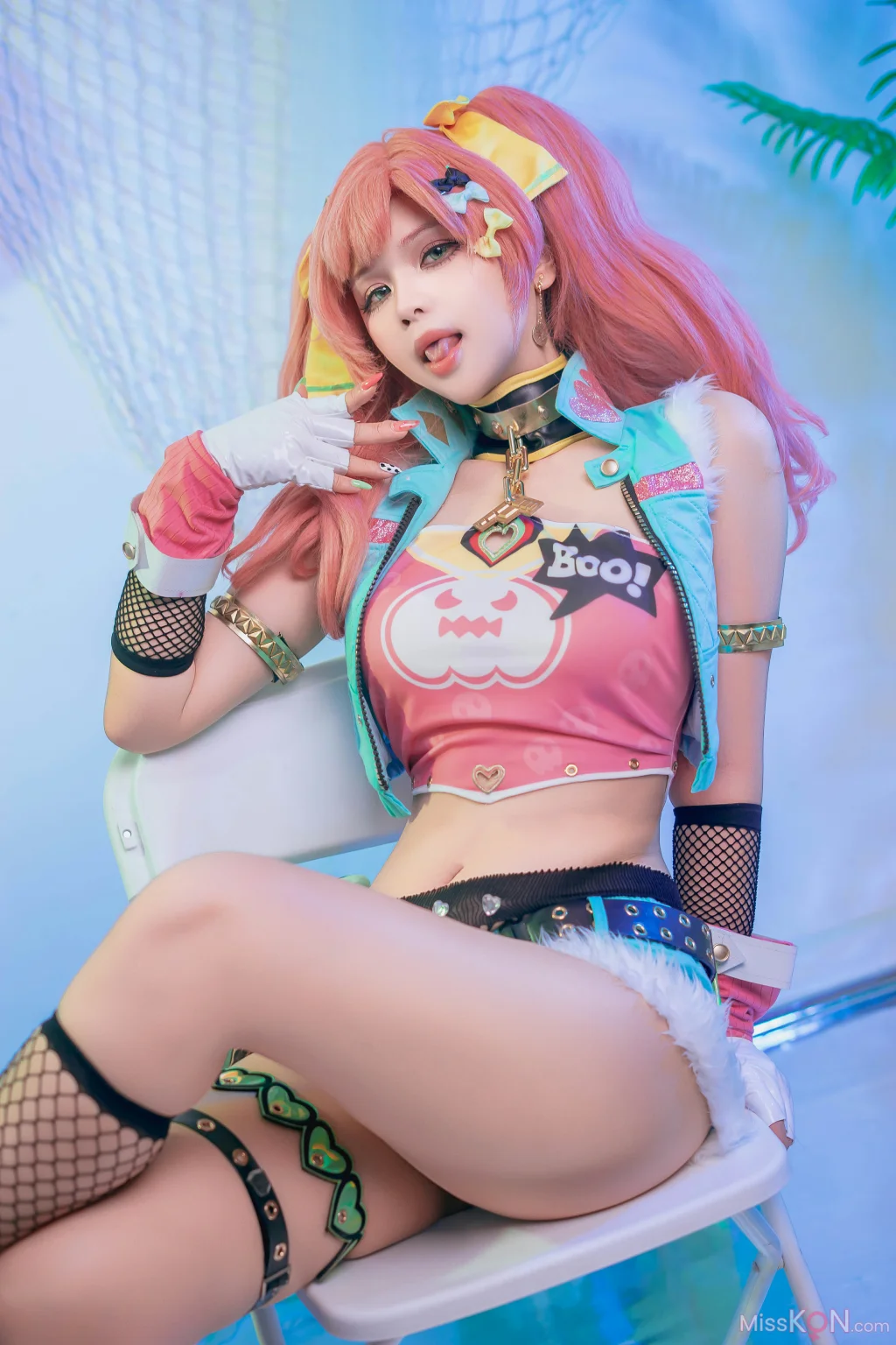 Coser@Pyon: 绝区零-妮可·狡黠甜心 (65 photos + 1 video)