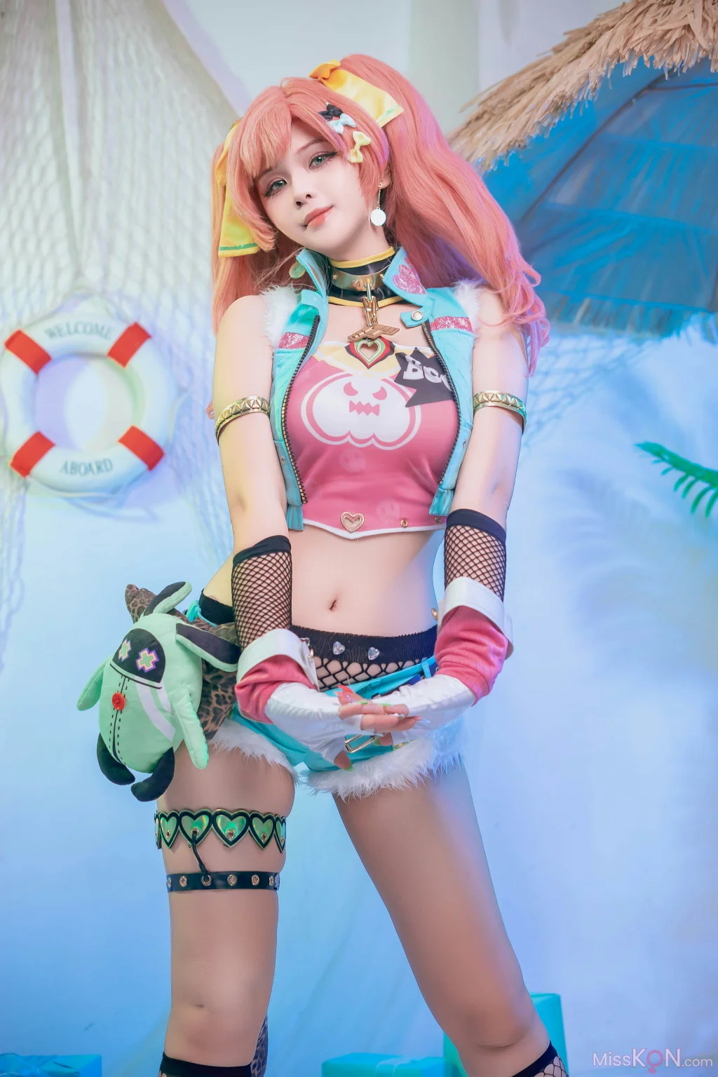 Coser@Pyon: 绝区零-妮可·狡黠甜心 (65 photos + 1 video)