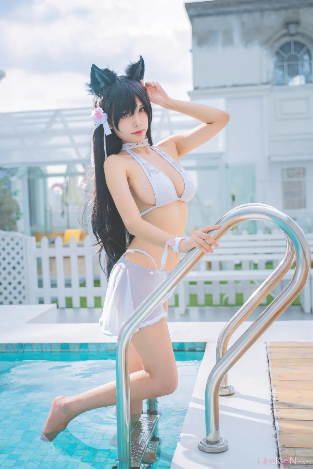 Coser@三無人型: 碧蓝航线 爱宕 泳装 (30 photos) – Page 2