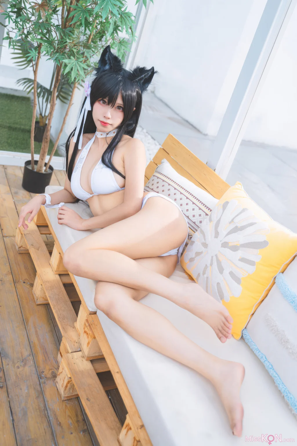 Coser@三無人型: 碧蓝航线 爱宕 泳装 (30 photos) – Page 2