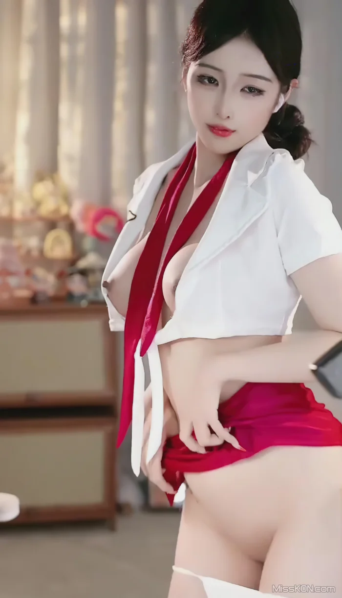 奶龙教主: 畅聊颜值女神 新增定制情趣制服抖奶裸舞 (47 photos + 6 videos)