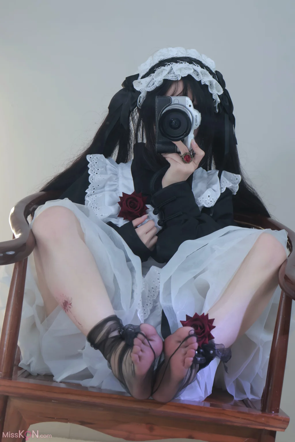 小羊蛋卷: 黑丝水手+黑色中华娘 (20 photos + 2 videos) – Page 2