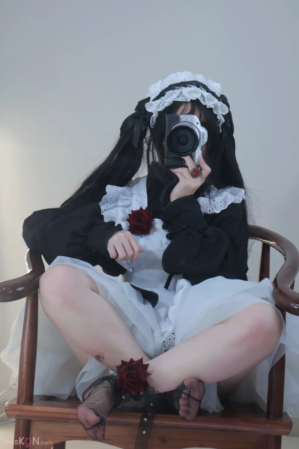 小羊蛋卷: 黑丝水手+黑色中华娘 (20 photos + 2 videos) – Page 2