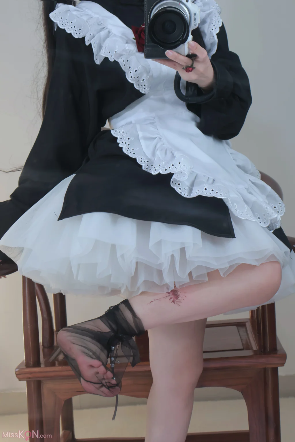 小羊蛋卷: 黑丝水手+黑色中华娘 (20 photos + 2 videos) – Page 2
