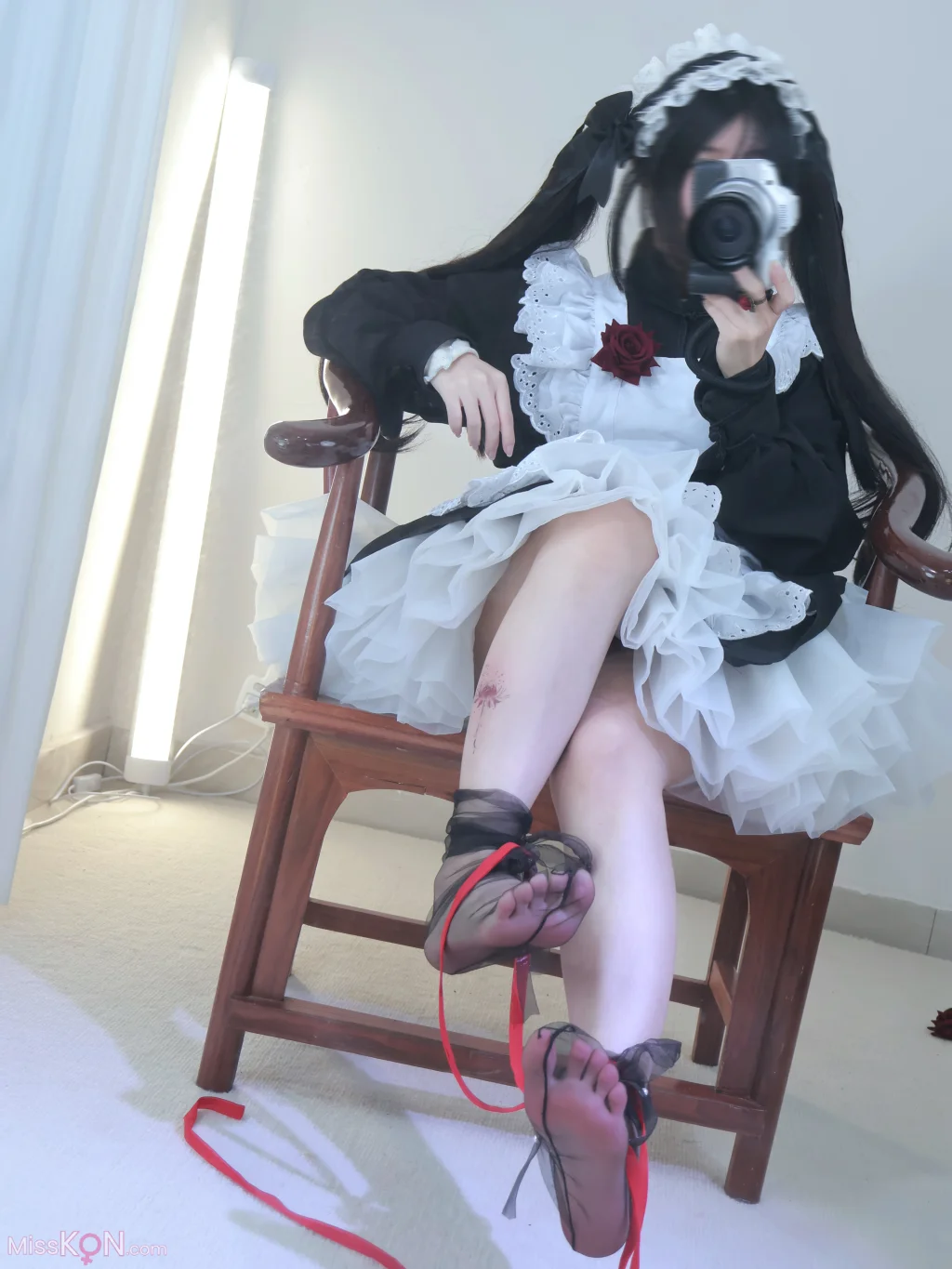 小羊蛋卷: 黑丝水手+黑色中华娘 (20 photos + 2 videos) – Page 2