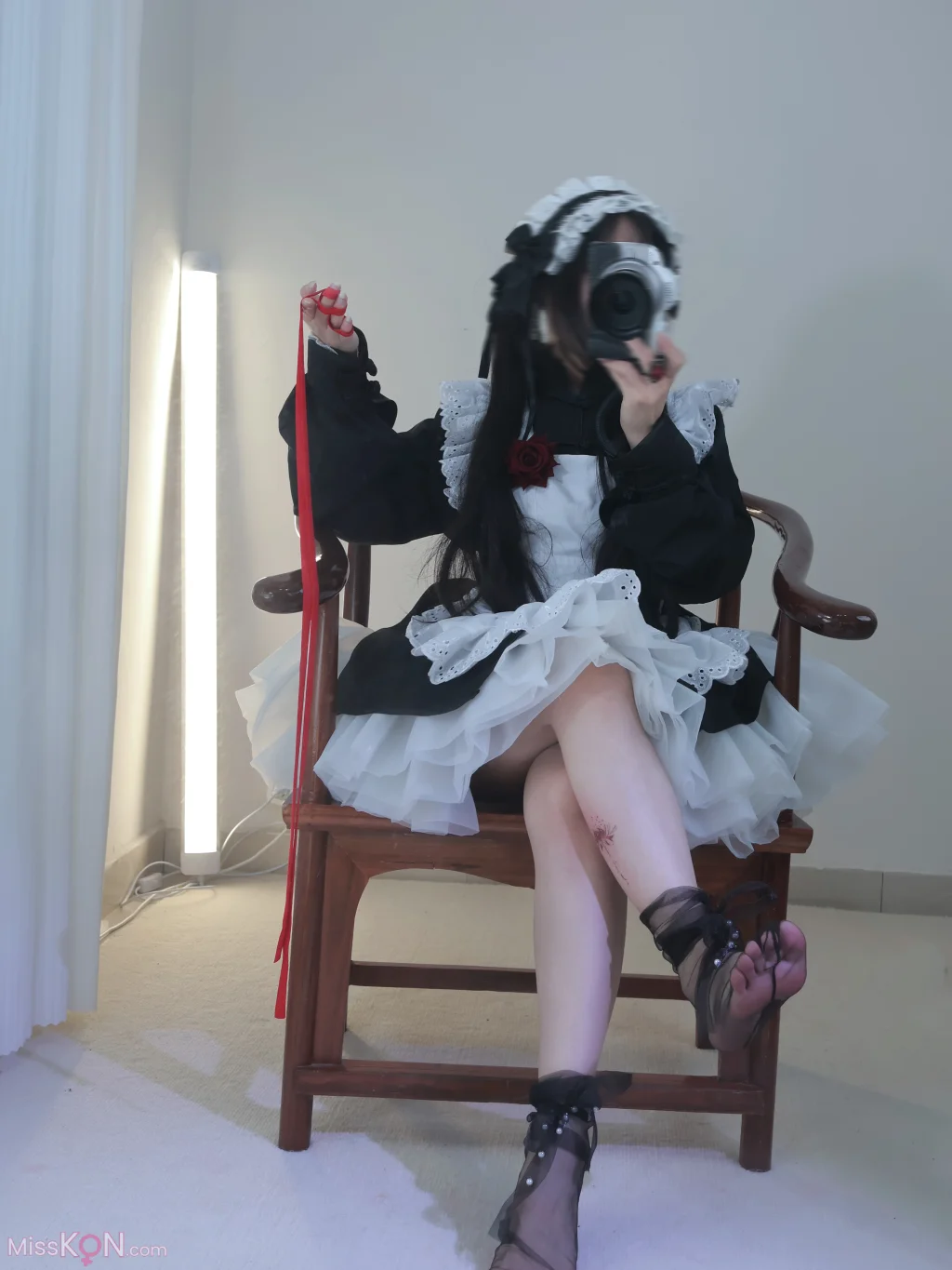 小羊蛋卷: 黑丝水手+黑色中华娘 (20 photos + 2 videos) – Page 2