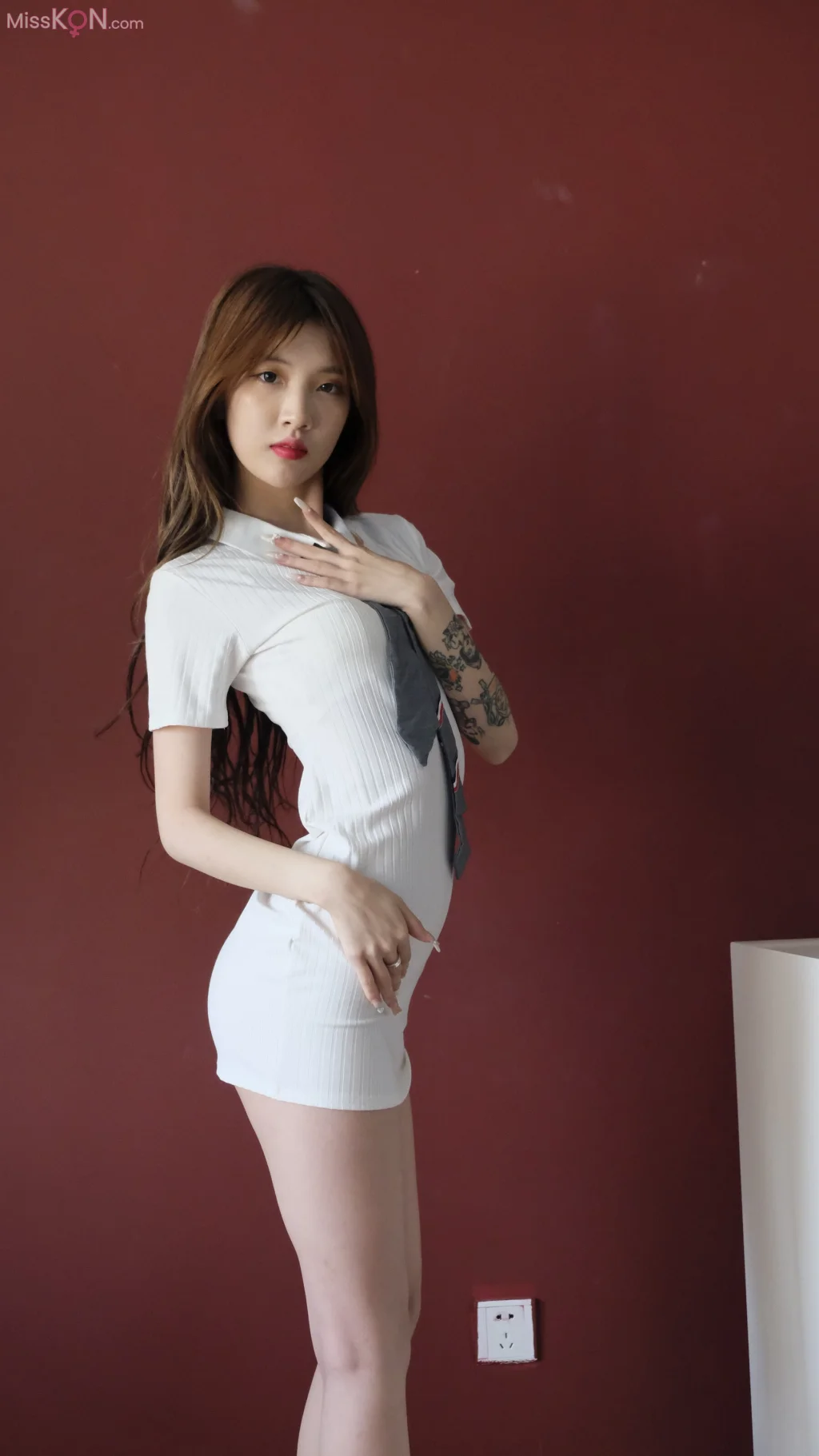 [Private Photoshoot] 白雪(佳菲): 高冷黑丝女神 全尺度人体私拍 (620 photos) – Page 5