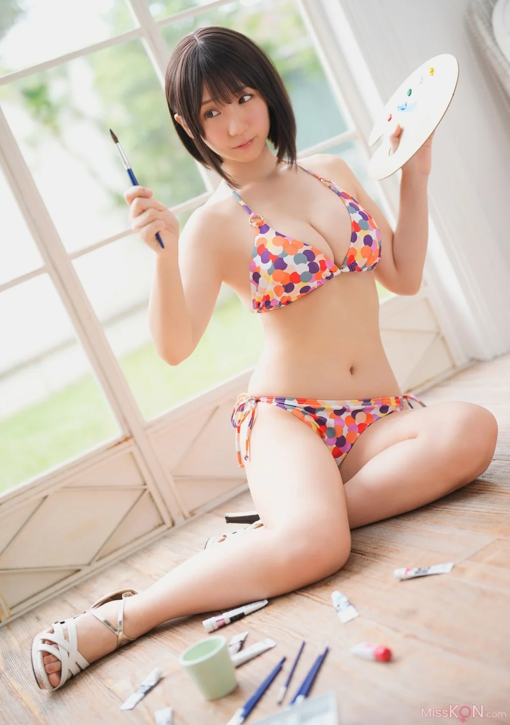 [JP] Moe Iori (伊織萌): [ハレム]伊織もえフェチグラビア「明日もキミ色。」【美麗版32P】 (38 photos)