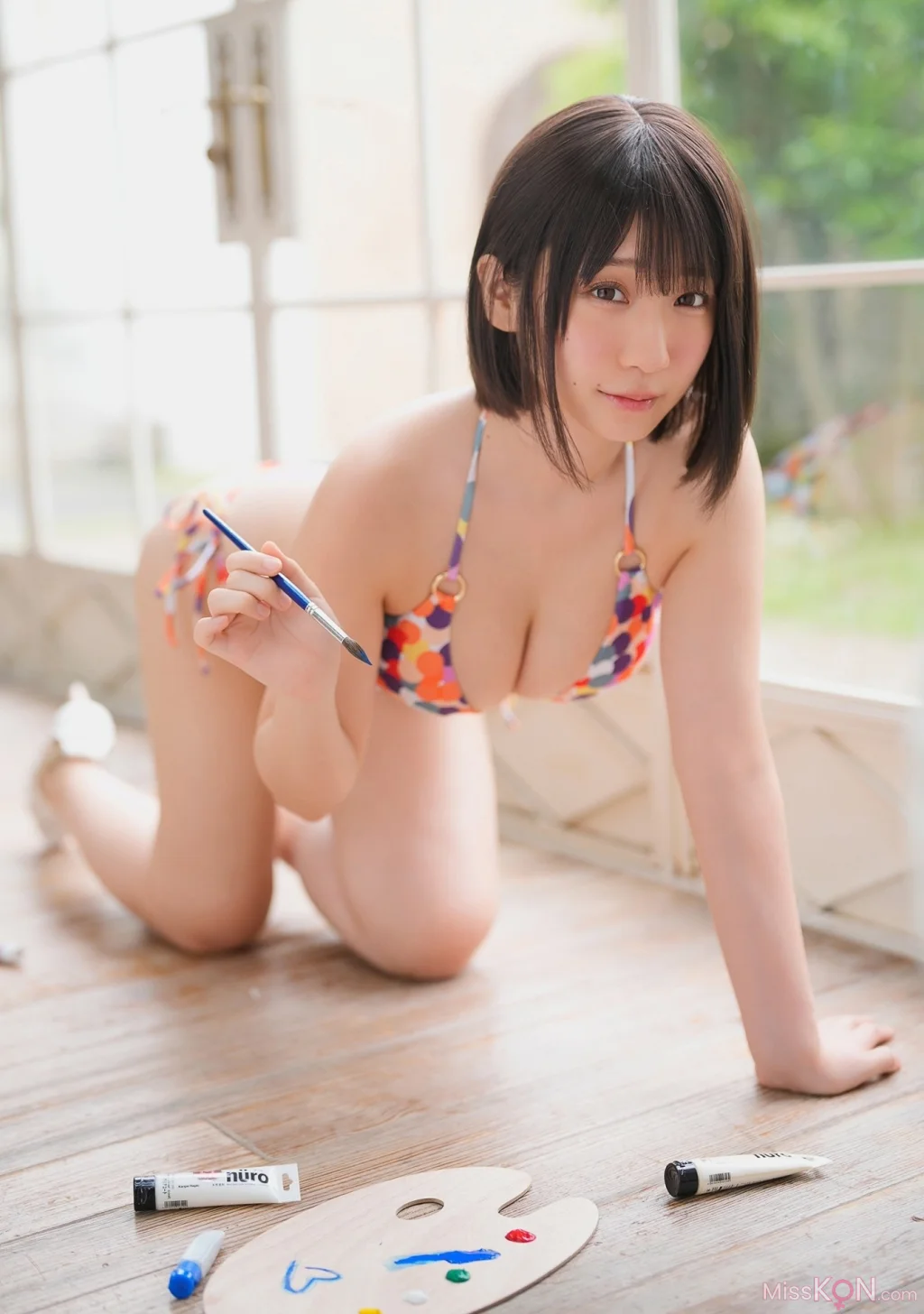[JP] Moe Iori (伊織萌): [ハレム]伊織もえフェチグラビア「明日もキミ色。」【美麗版32P】 (38 photos)